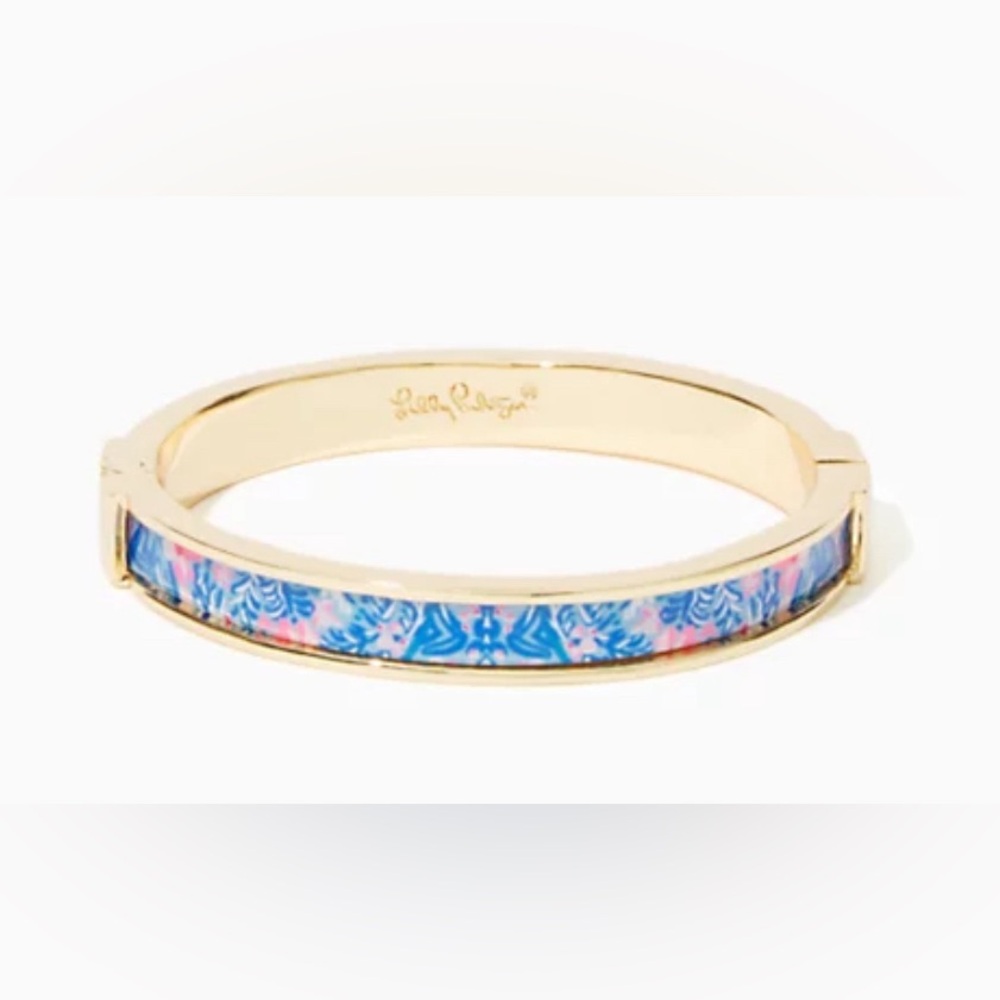 Lilly Pulitzer Metal Spring Bangle